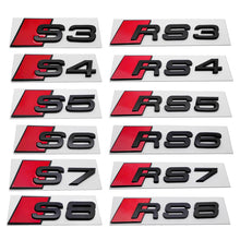 Load image into Gallery viewer, Audi Plastic Letters Emblem A3 A4 A5 A6 A7 A8 Q3 Q5 Q7 S3 S4 S5 S6 S7 S8 RS TT
