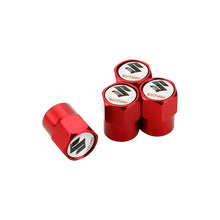 Load image into Gallery viewer, 4pcs Suzuki Logo Tire Valve Caps
