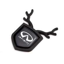 Load image into Gallery viewer, 2pcs Infiniti Logo Shield Antler Emblems
