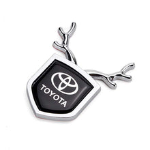 Load image into Gallery viewer, 2pcs Toyota Logo Shield Antler Emblems
