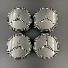 Load image into Gallery viewer, 4pcs Mercedes-Benz 75mm Wheel Center Caps
