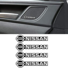 Load image into Gallery viewer, 4pcs Nissan Door Speaker Emblem Stickers
