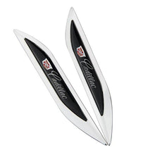 Load image into Gallery viewer, 2pcs Cadillac Fender Emblems
