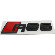 Load image into Gallery viewer, RS3 RS4 RS5 RS6 RS8 Car Trunk Emblem Audi Black , Metal
