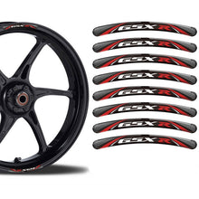 Load image into Gallery viewer, 8pcs Universal Motorcycle Wheel Rim Stickers
