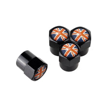 Load image into Gallery viewer, 4pcs Tire Valve Caps with British flag
