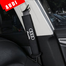 Load image into Gallery viewer, 2pcs Audi Logo Seat Belt Pads
