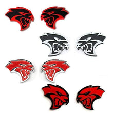 Load image into Gallery viewer, 2pcs SRT Hellcat Emblem Stickers for Dodge
