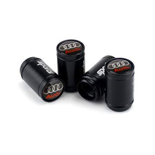 Load image into Gallery viewer, 4pcs Audi Sports Tire Valve Caps
