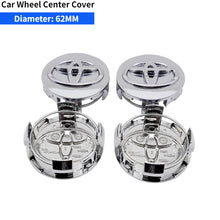 Load image into Gallery viewer, 58/62mm wheel center caps toyota

