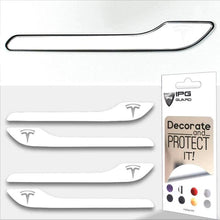 Load image into Gallery viewer, 4 pcs IPG Tesla Logo Door Handle Decal Sticker
