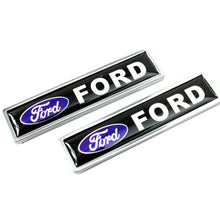 Load image into Gallery viewer, Ford Sport Emblem Fender Stickers Black
