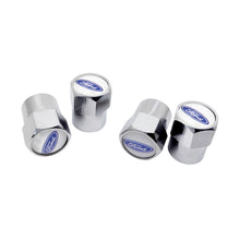 Load image into Gallery viewer, 4pcs Ford Blue Logo Tire Valve Caps
