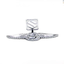 Load image into Gallery viewer, Suzuki Logo Wings Hood Stand Emblem
