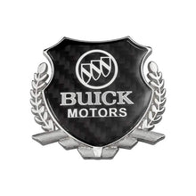 Load image into Gallery viewer, Buick Motors Carbon Shield Logo Emblem
