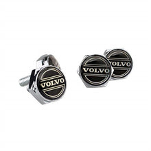 Load image into Gallery viewer, 4pcs License Plate Screws for Volvo Frame
