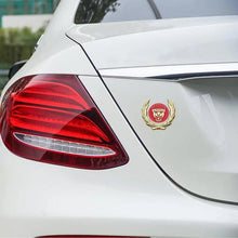 Load image into Gallery viewer, Jaguar Wreath Emblem Sticker

