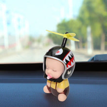 Load image into Gallery viewer, Dolls With Helmet Car Ornament
