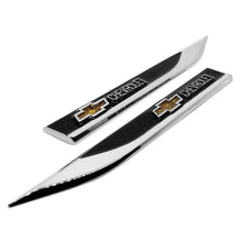 Load image into Gallery viewer, 2Pcs Chevrolet Logo Blade Fender Emblem Sticker
