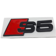 Load image into Gallery viewer, S3 S4 S5 S6 S8 Car Trunk Emblem Audi Black , Metal
