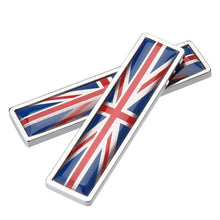 Load image into Gallery viewer, 2pcs Flag Emblem Metal Stickers
