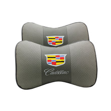 Load image into Gallery viewer, 2pcs Cadillac Pillow Neck Rest Headrest
