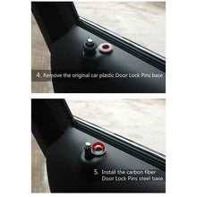 Load image into Gallery viewer, 4pcs Dodge Logo Car Doors Lock Pins Knobs Interior
