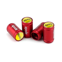 Load image into Gallery viewer, 4pcs Jeep Logo Tire Valve Caps
