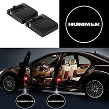 Load image into Gallery viewer, 2Pcs Hummer Logo Wireless Car Door Led Laser Projector
