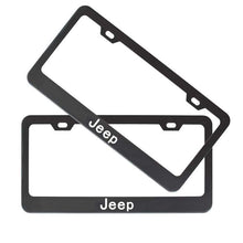 Load image into Gallery viewer, 2pcs Jeep License Plate Frames with Screw Caps
