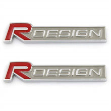 Load image into Gallery viewer, 2pcs Volvo R DESIGN Emblem Stickers

