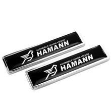 Load image into Gallery viewer, 2pcs Hamann Logo Emblem Fender Stickers for BMW
