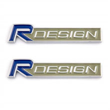 Load image into Gallery viewer, 2pcs Volvo R DESIGN Emblem Stickers
