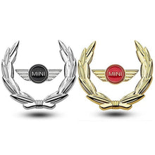 Load image into Gallery viewer, Mini Сooper Wreath Emblem Sticker

