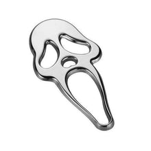 Load image into Gallery viewer, Scream Ghost Silver Emblem Sticker
