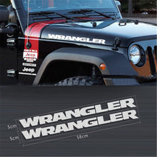 Load image into Gallery viewer, 2pcs Wrangler Logo Decal Stickers
