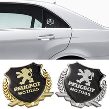 Load image into Gallery viewer, Peugeot Logo Shield Emblem Sticker
