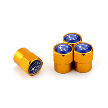Load image into Gallery viewer, 4pcs Subaru Logo Tire Valve Caps
