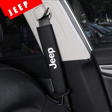 Load image into Gallery viewer, 2pcs Jeep Logo Seat Belt Pads
