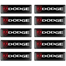 Load image into Gallery viewer, 10pcs Dodge Dashboard Emblem Stickers
