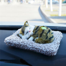 Load image into Gallery viewer, Cat Bamboo Charcoal Car Ornaments
