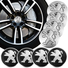 Load image into Gallery viewer, 4pcs Peugeot Wheel Center Caps
