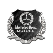 Load image into Gallery viewer, Mercedes-Benz Motors Carbon Shield Logo Emblem
