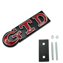 Load image into Gallery viewer, GTD Grill  Emblem Sticker for Volkswagen
