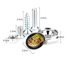 Load image into Gallery viewer, 4pcs License Plate Screws for Prosche Frame
