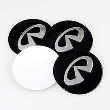 Load image into Gallery viewer, 4pcs Infiniti Wheel Center Sticker 56.5mm
