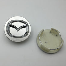 Load image into Gallery viewer, 4pcs Mazda Logo Wheel Center Hub Caps and 56mm Stickers
