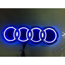Load image into Gallery viewer, 5D LED Trunk Emblem 18x5.8cm Audi
