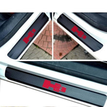 Load image into Gallery viewer, 4pcs/Set Hummer H3 Sticker Door Sill Scuff Plate
