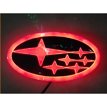 Load image into Gallery viewer, 4D LED Emblem for Subaru Logo XV Forester Outback Legacy Impreza Tribeca Trunk Badge with Light Accessories
